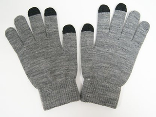 Wholesale Customized Winter Knitted Acrylic Magic Texting Screen Touch Glove