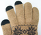 Small MOQ Hot Sale Acrylic Knitted Jacquard Winter Glove Magic Screen Touch Glove