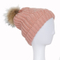2018 New Arrival 100% Acrylic Simply Jacquard Cuffed Knitted Winter Beanie Hat 