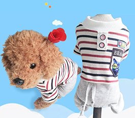 Dress Soft Cotton Puppy Dog Clothes 2018 New Design Pet Cloth Hot Sale