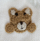 Wholesale Customized Small MOQ Polpular Lovely Acrylic Bear Knitted Gloves