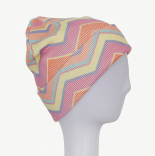 Best Design Warm Acrylic Beanies Knitted Cap Sublimation Hats