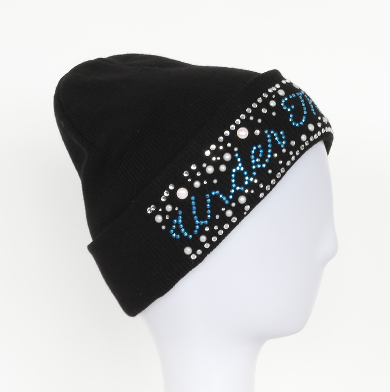 2018 New Design Unisex Fashion Winter Beanie Knitted Hats Caps with Pearl Beanie 