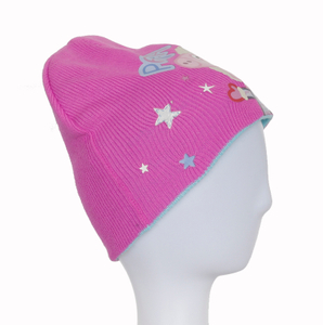 Lady Fashion Kids Wholesale Customized Knitted Beanies Printed hats