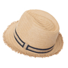 Unisex Raffia Straw Hats Wholesale Customized Summer Beach Hats with Ribbon