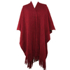 2018 latest design shawl plain dyed new product winter coat women red knitted pashmina shawl scarf