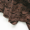 100% Acrylic Customized Wholesale Lady Fashion Knitted Scarf With Sequin Patch 