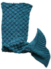 2018 New Arrival Knitted Sea-Maid Mermaid Tail Blanket for Kids and Adults