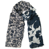 100% Acrylic Customized Wholesale Lady Fashion Jacquard Woven Scarf 