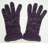 Wholesale Customized Small MOQ Hot Sale Acrylic Knitted Glove with Metal Yarn
